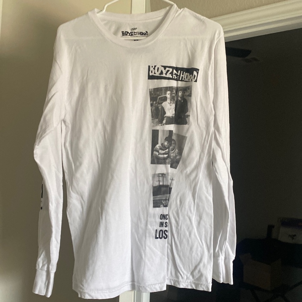 White boys in the hood long sleeve shirt